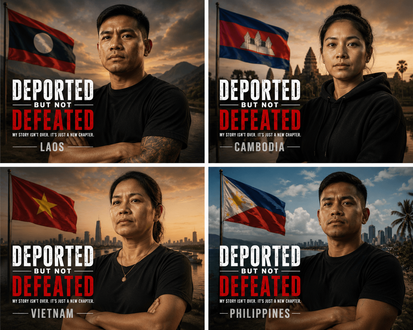 Deported But Not Defeated — Laos, Cambodia, Vietnam, Philippines